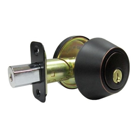 Taiwan Fu Hsing Industrial TG BRZ SGL Cyl Deadbolt DLX71 KA3Z